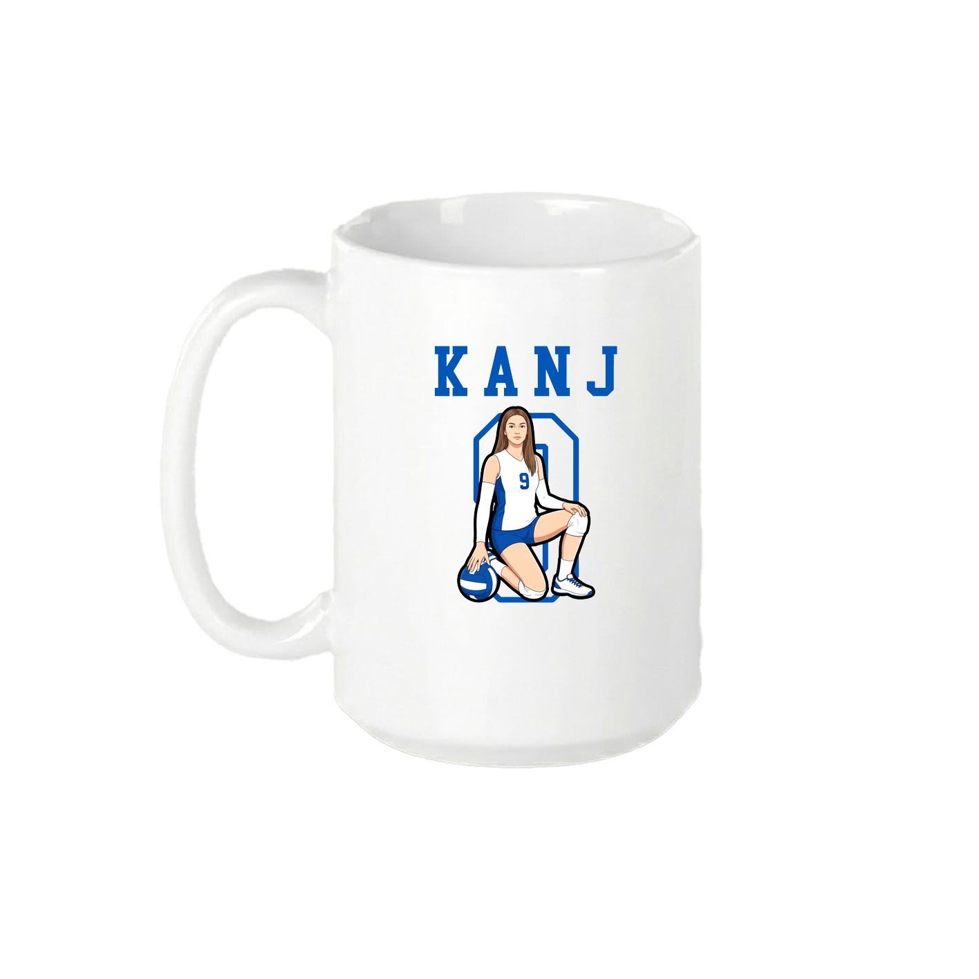 15oz Coffee Mug — Shirsey in White