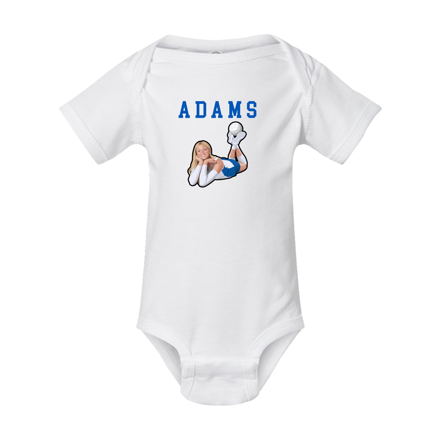 Baby Onesie — Shirsey in White