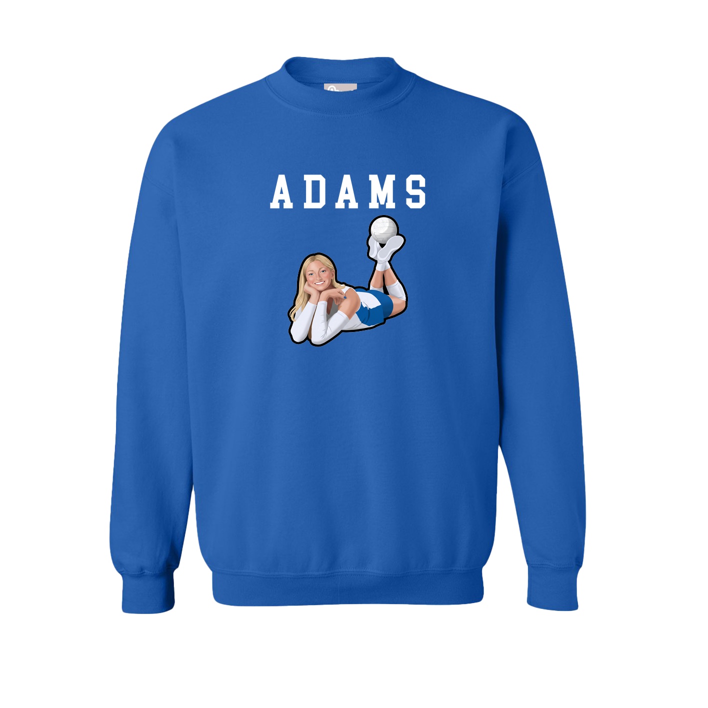 Fleece Crew — Shirsey in Royal