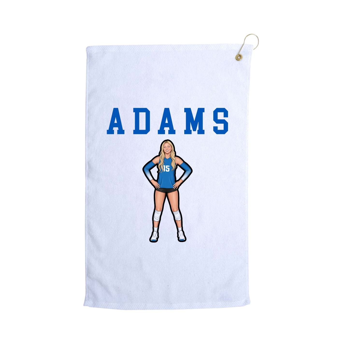 Golf Towel — Shirsey in White