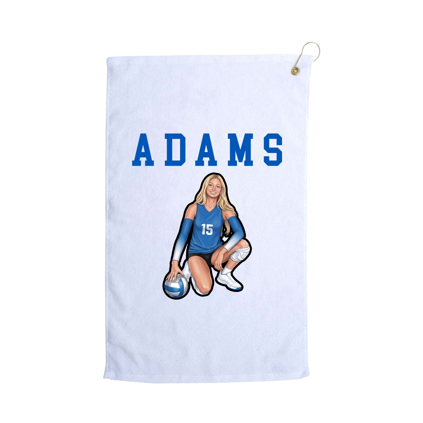 Golf Towel — Shirsey in White