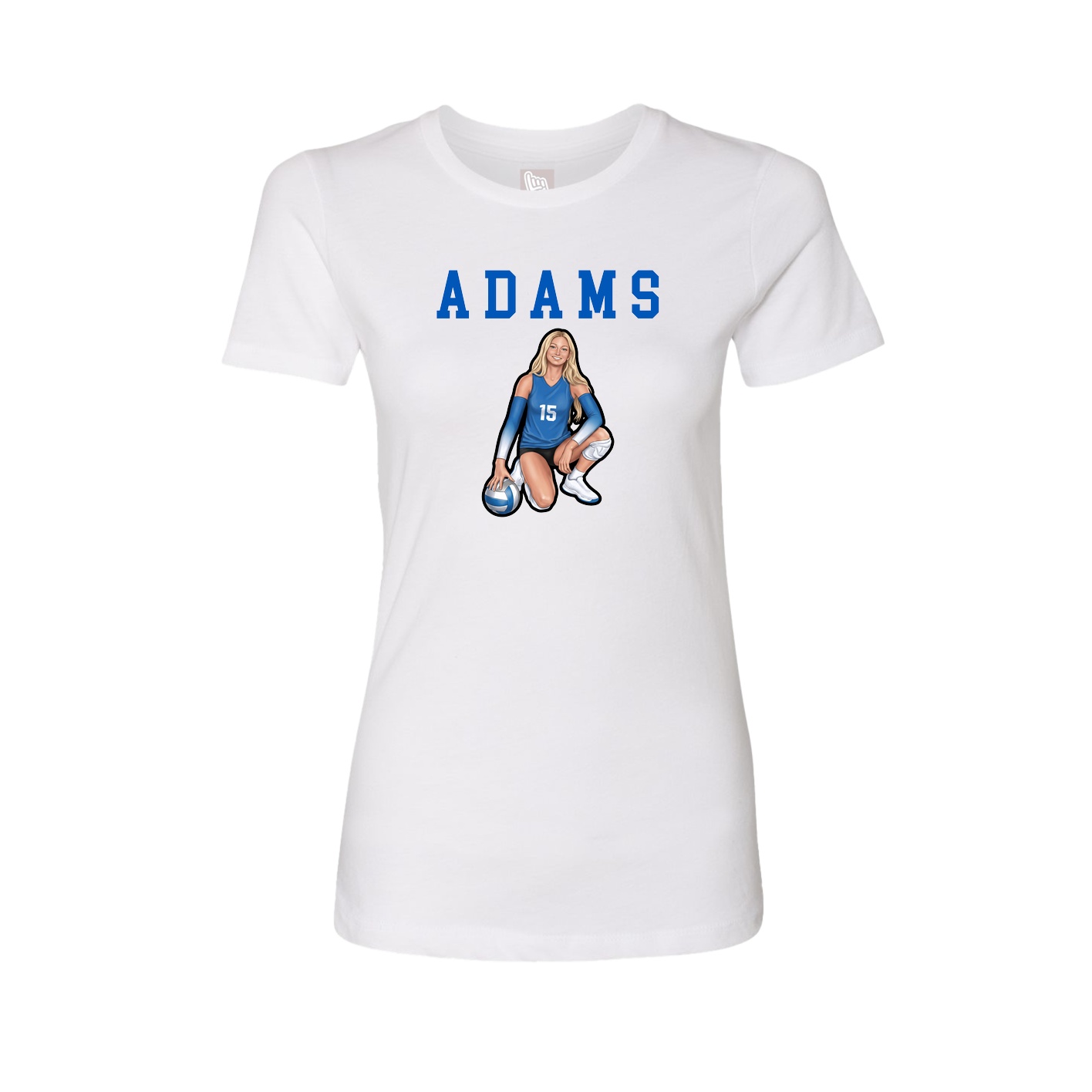 Fitted Women's Tee — Shirsey in White