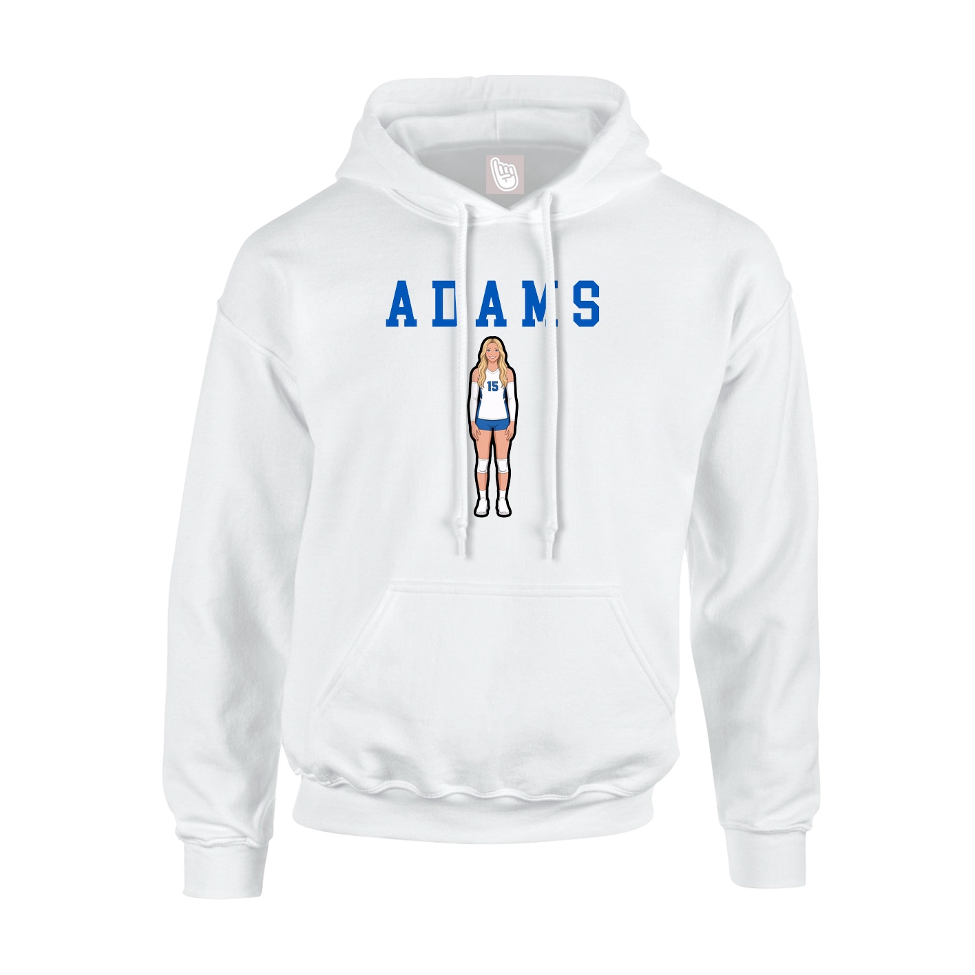 Youth Hoodie — Shirsey in White