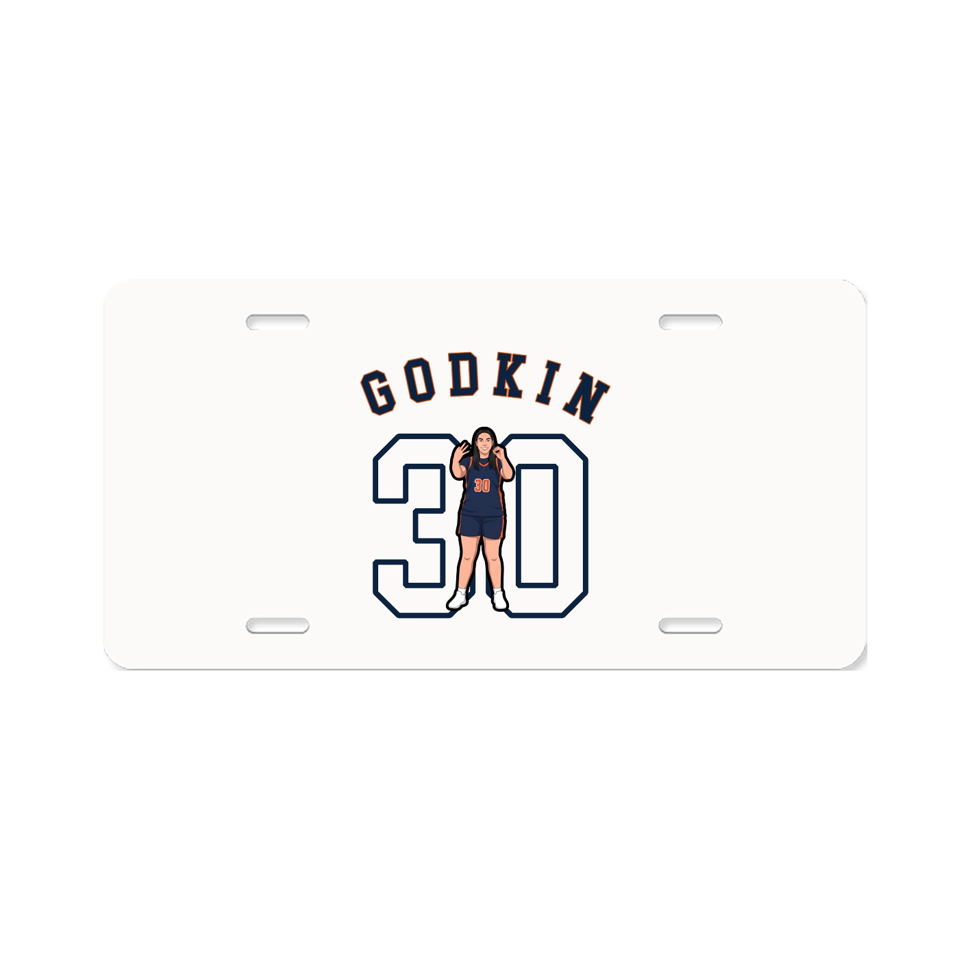 License Plate — Shirsey Arch in Classic