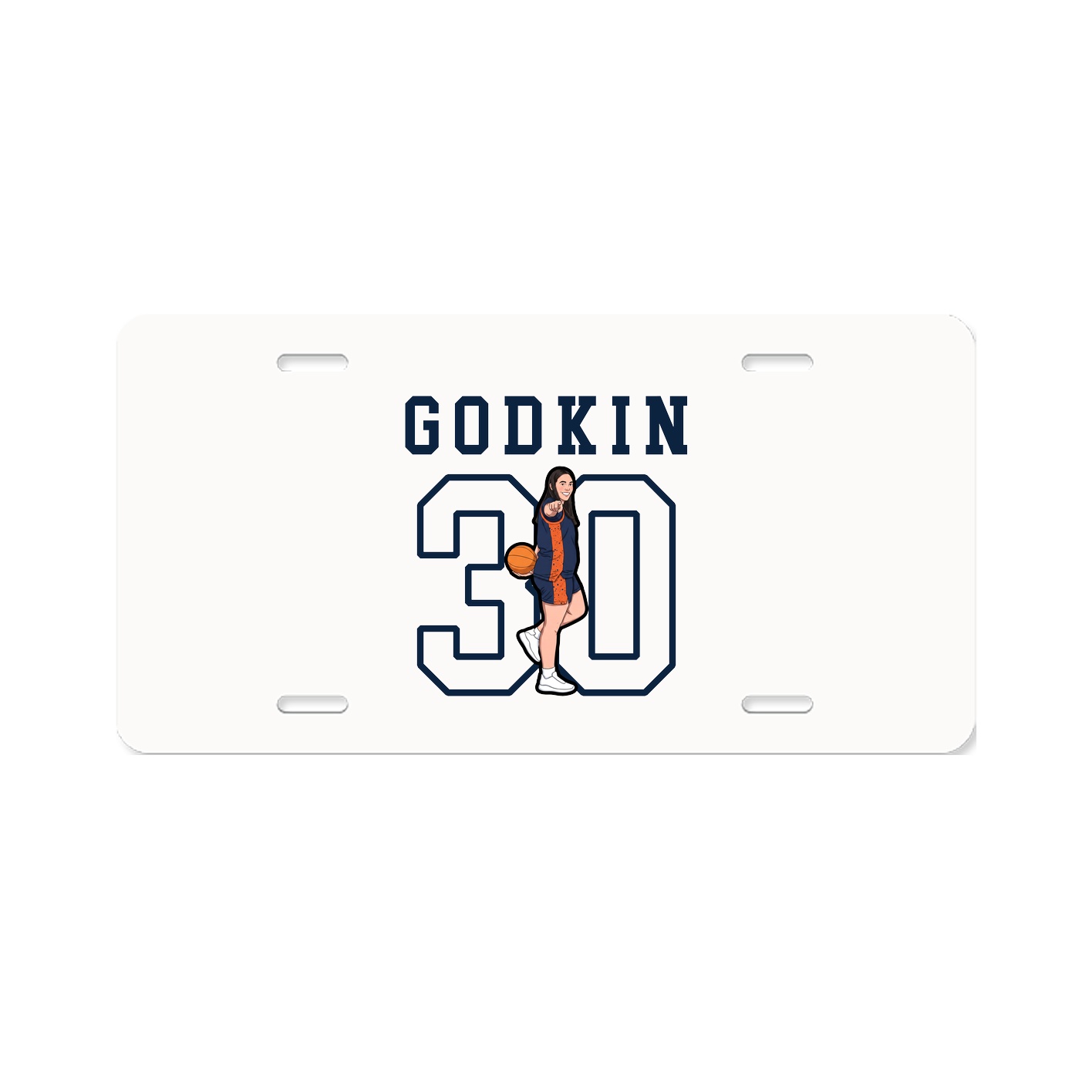 License Plate — Shirsey in Classic