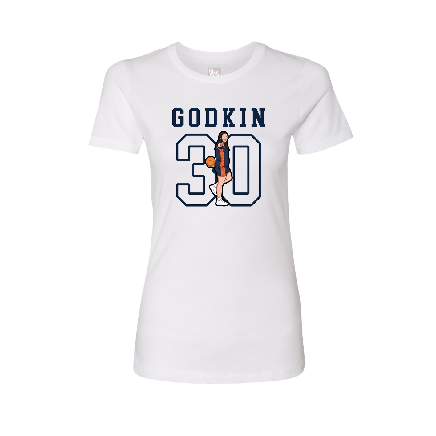 Fitted Women's Tee — Shirsey in White