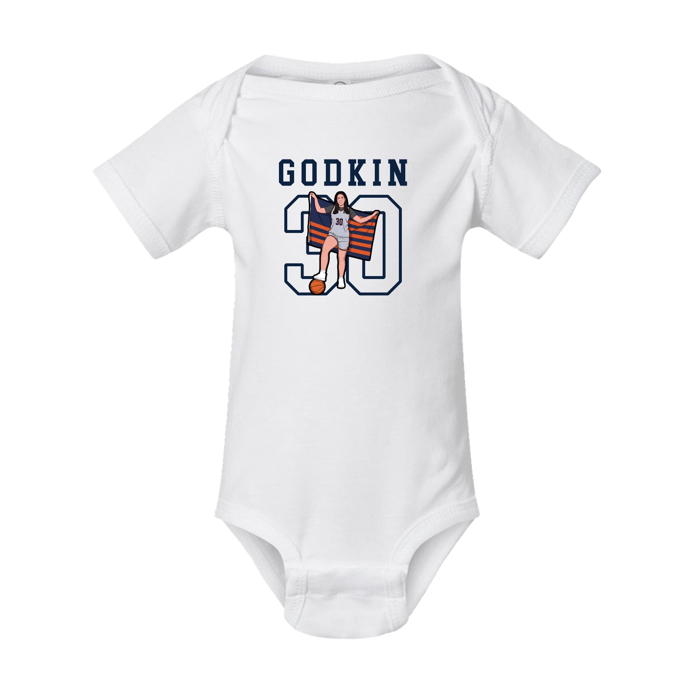 Baby Onesie — Shirsey in White