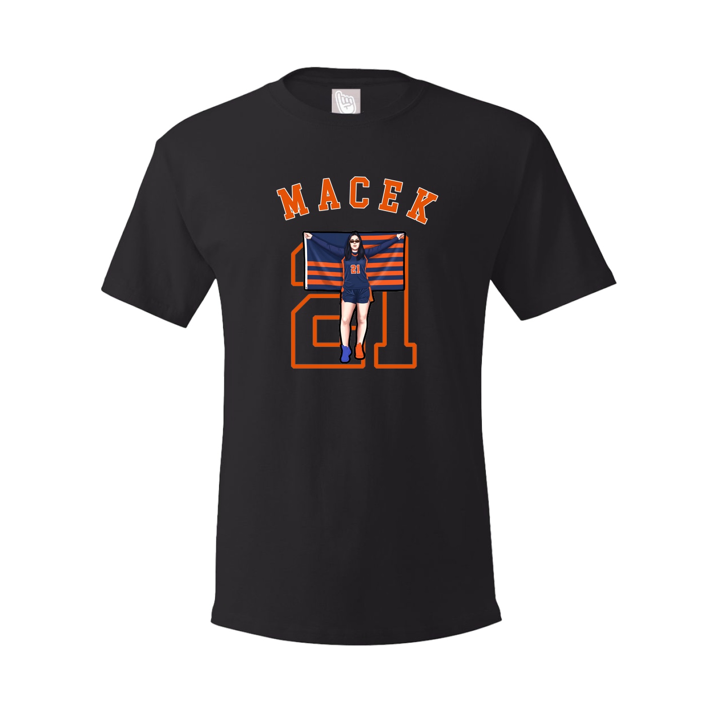 Tee — Shirsey Arch in Black
