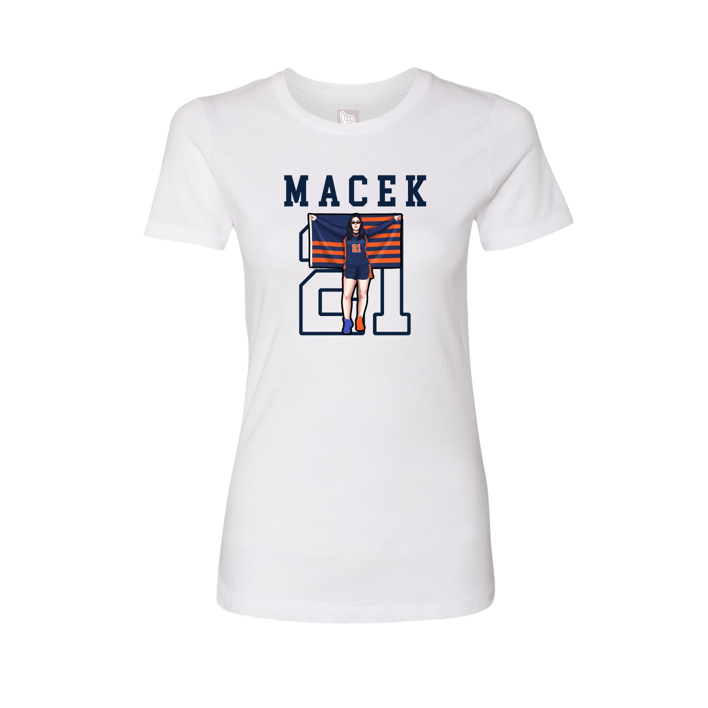 Fitted Women's Tee — Shirsey in White