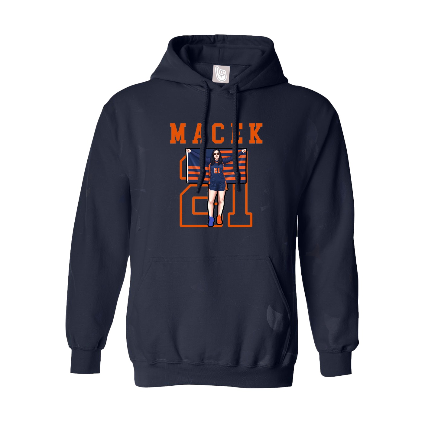 Hoodie — Shirsey in Navy