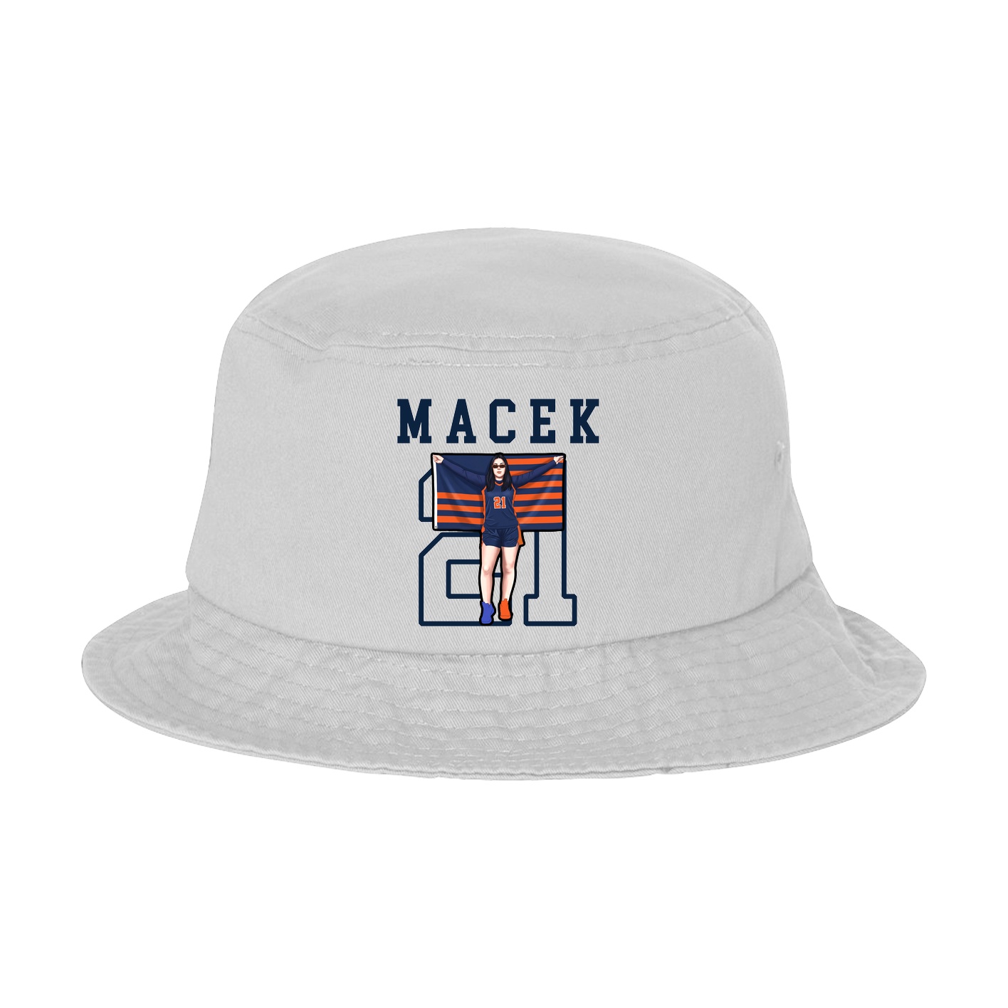 Bucket Cap — Shirsey in White
