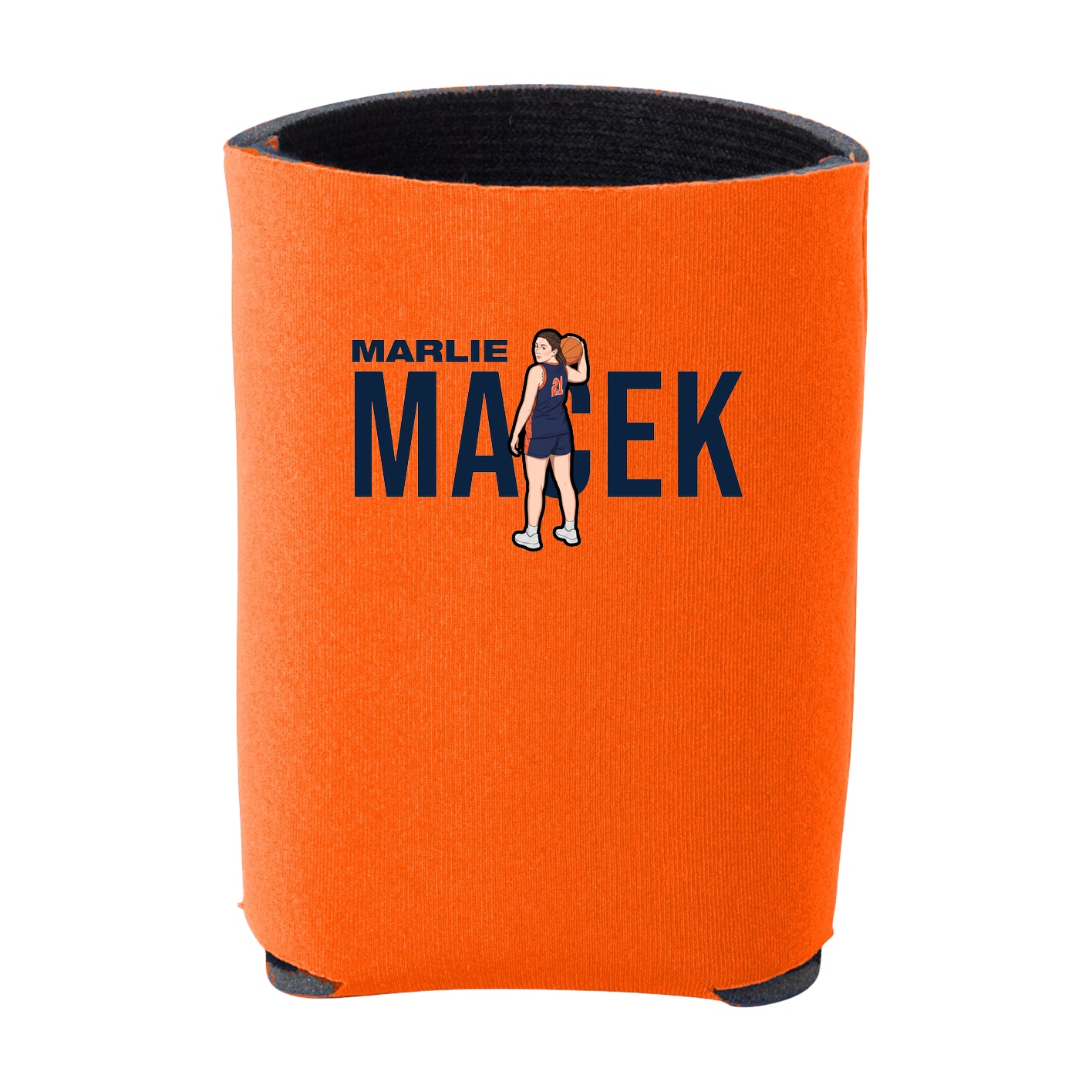 Can Holder — Player Name in Orange