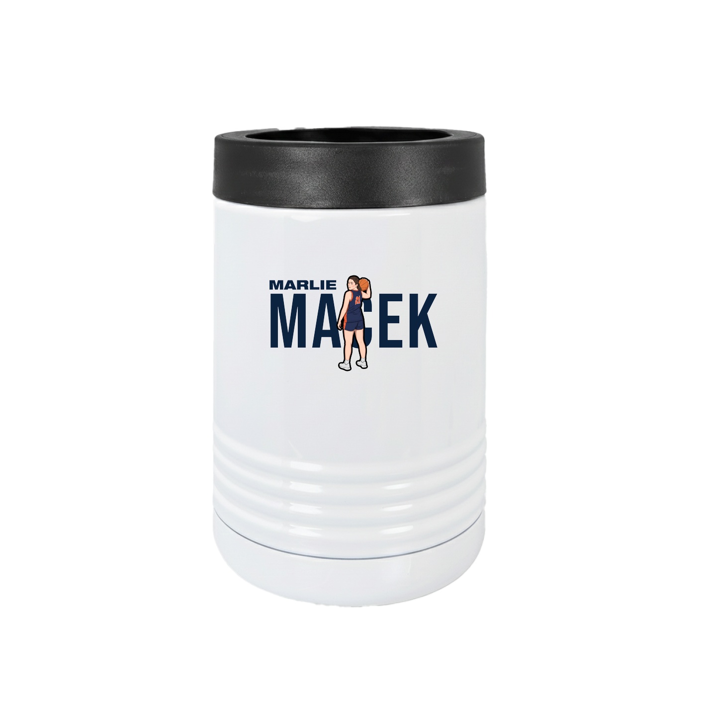 Beverage Holder — Player Name in White