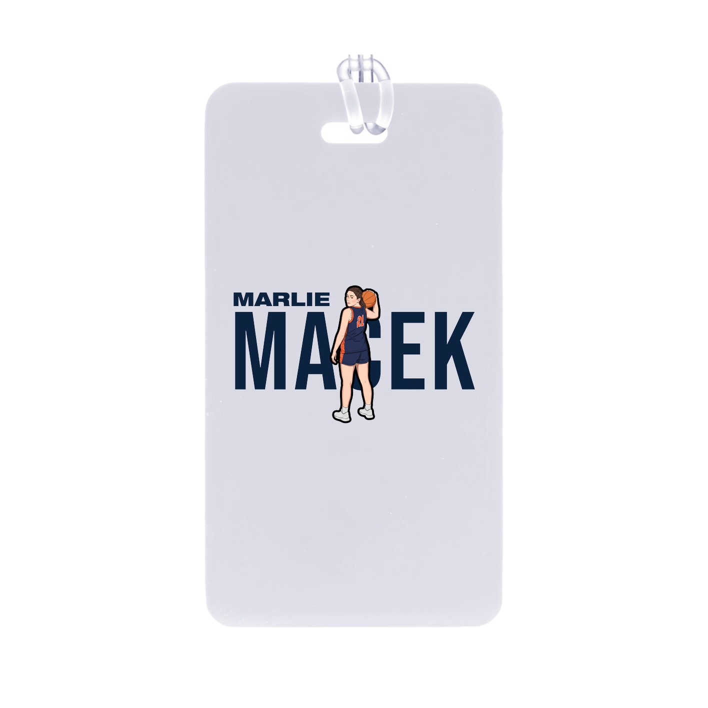 Bag Tag — Player Name in Classic