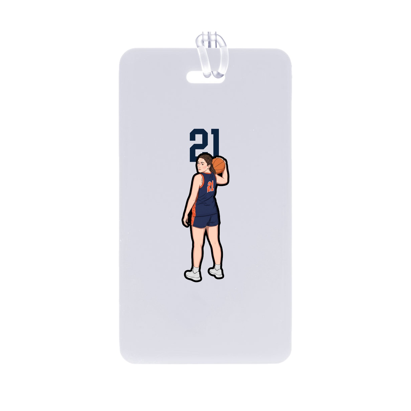 Bag Tag — Number Top in Classic