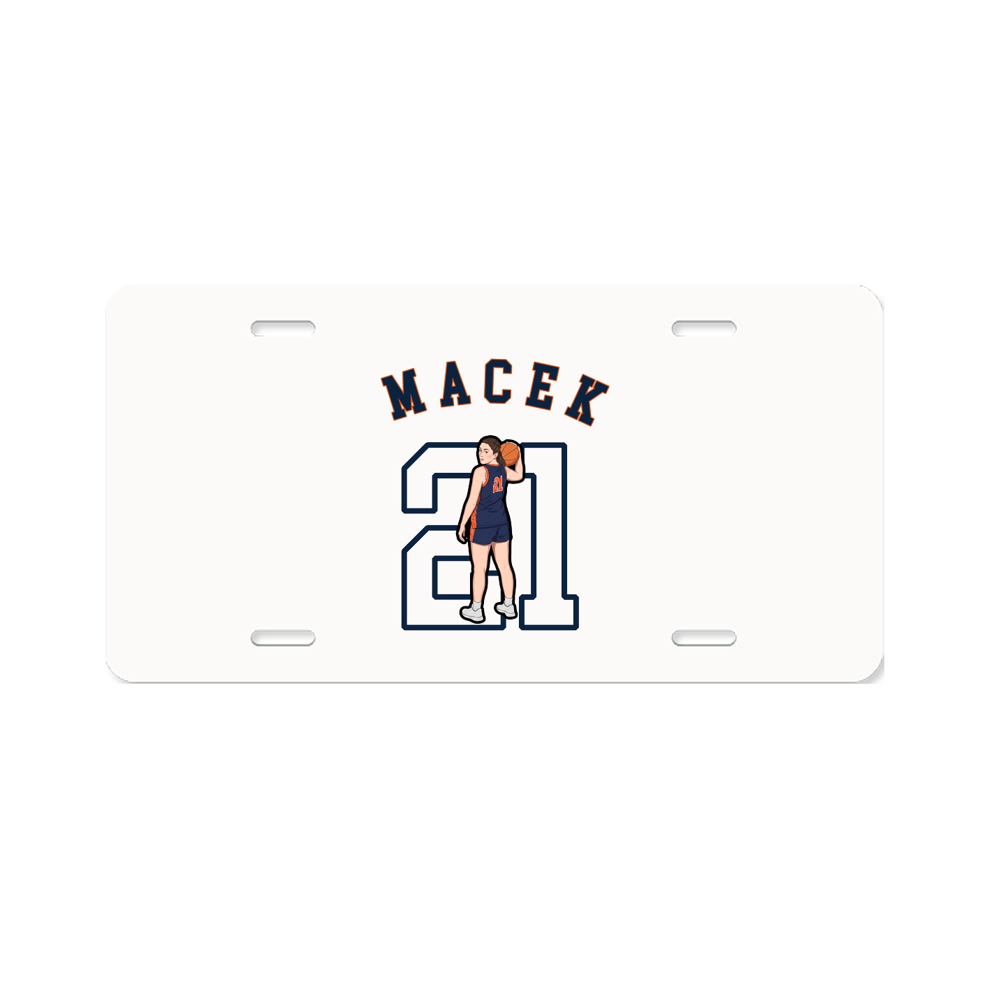 License Plate — Shirsey Arch in Classic