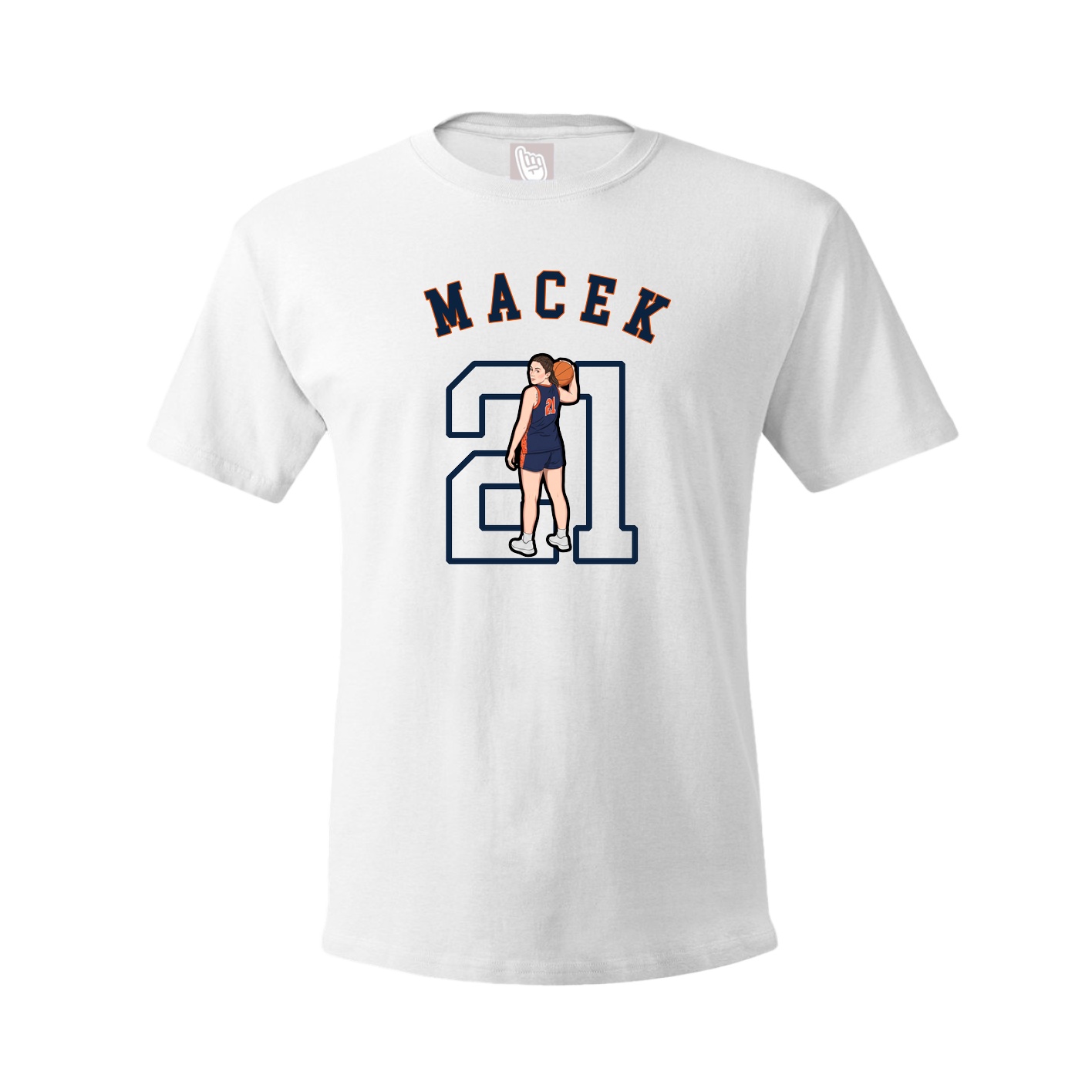 Youth Tee — Shirsey Arch in White