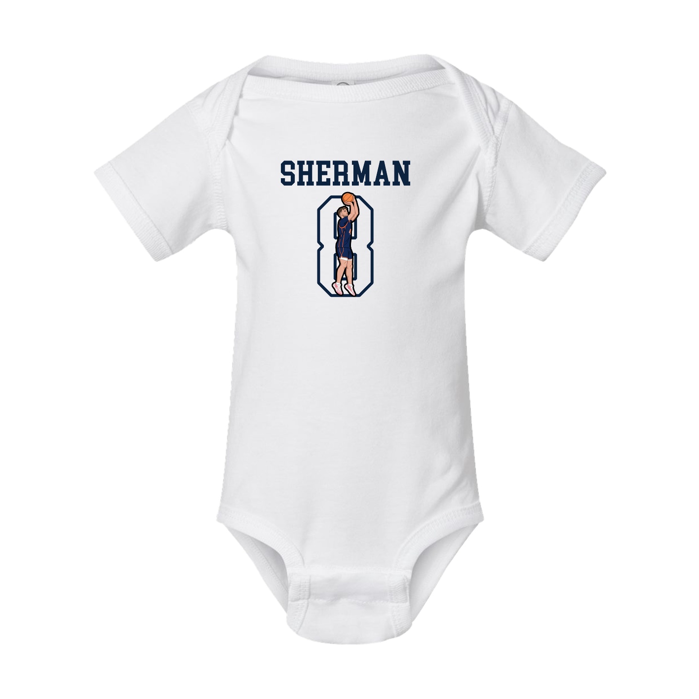 Baby Onesie — Shirsey in White