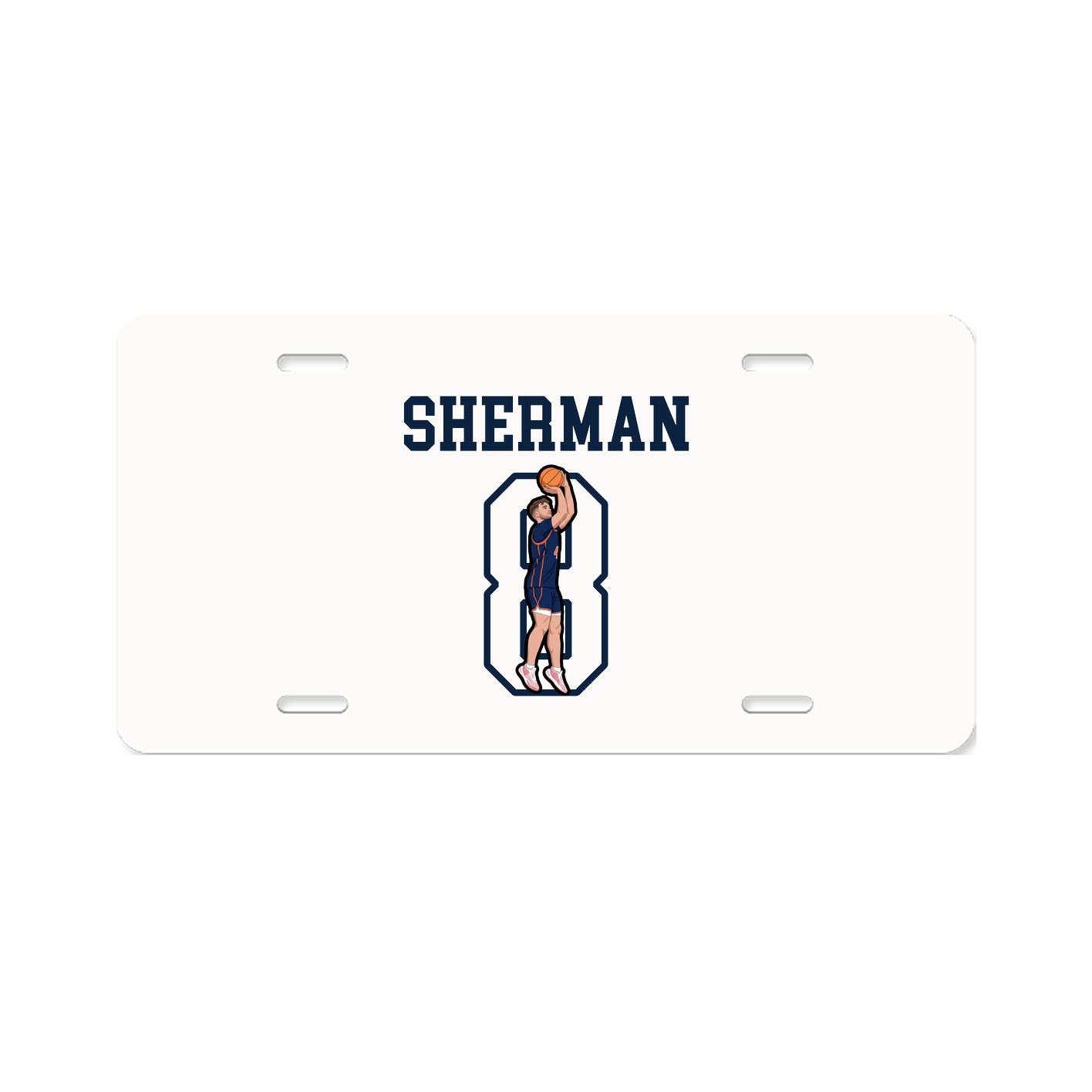 License Plate — Shirsey in Classic