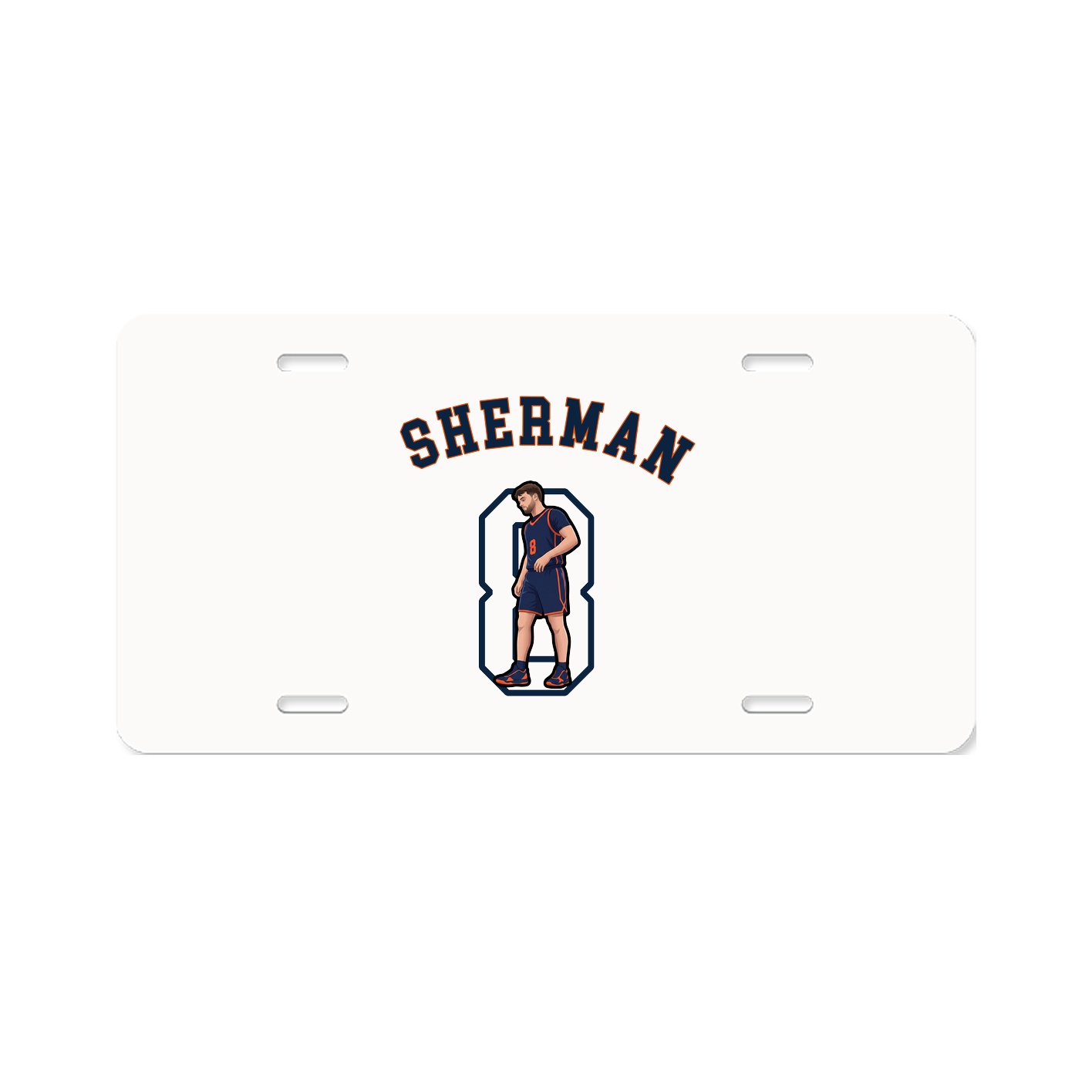 License Plate — Shirsey Arch in Classic