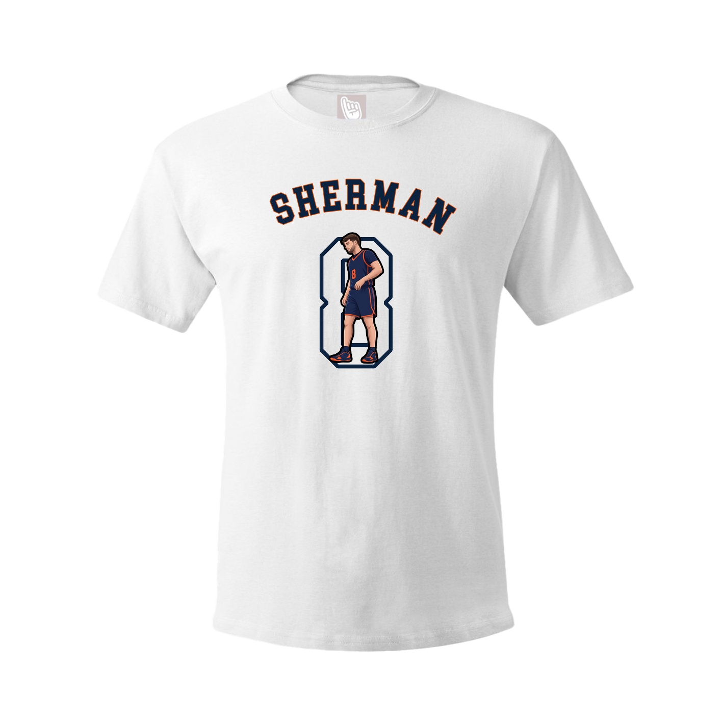 Tee — Shirsey Arch in White