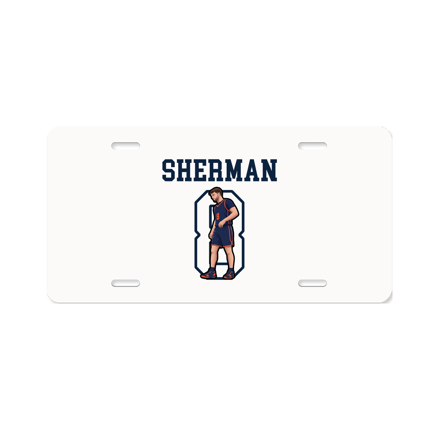 License Plate — Shirsey in Classic