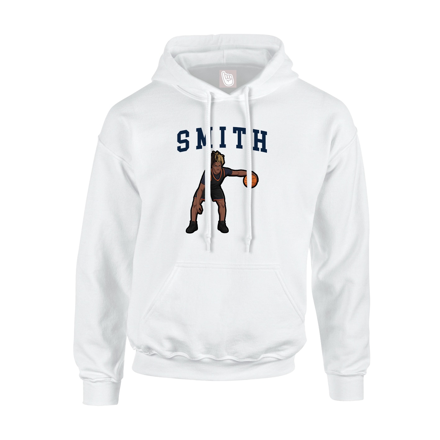 Hoodie — Shirsey in White