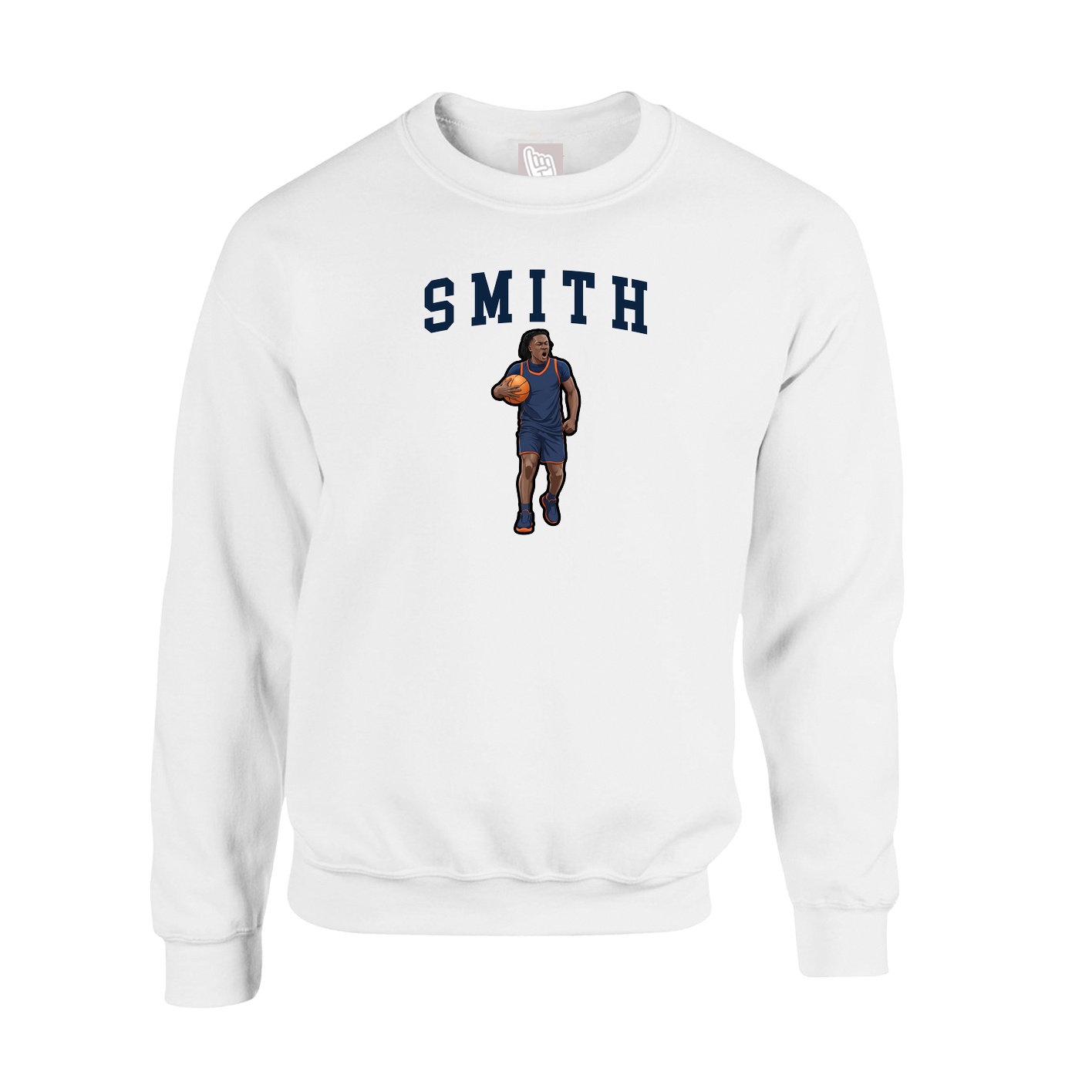 Fleece Crew — Shirsey in White