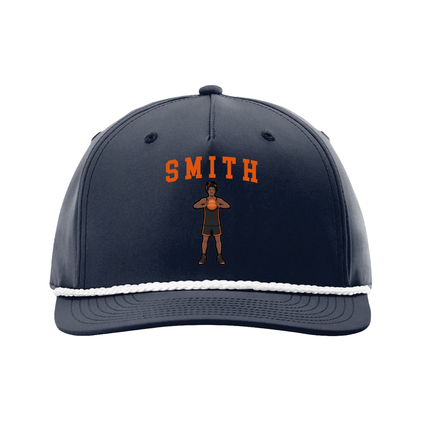 Five-Panel Classic Rope Cap — Shirsey in Navy