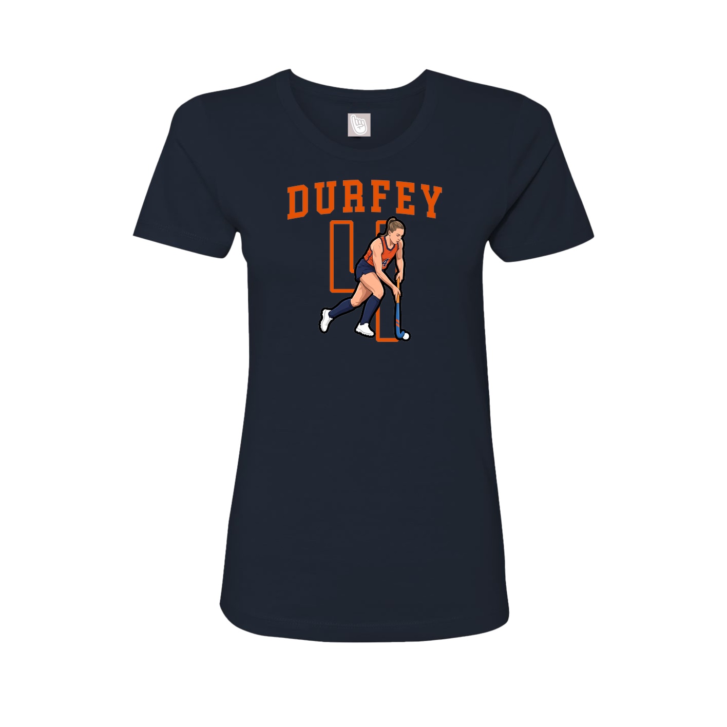 Fitted Women's Tee — Shirsey in Navy