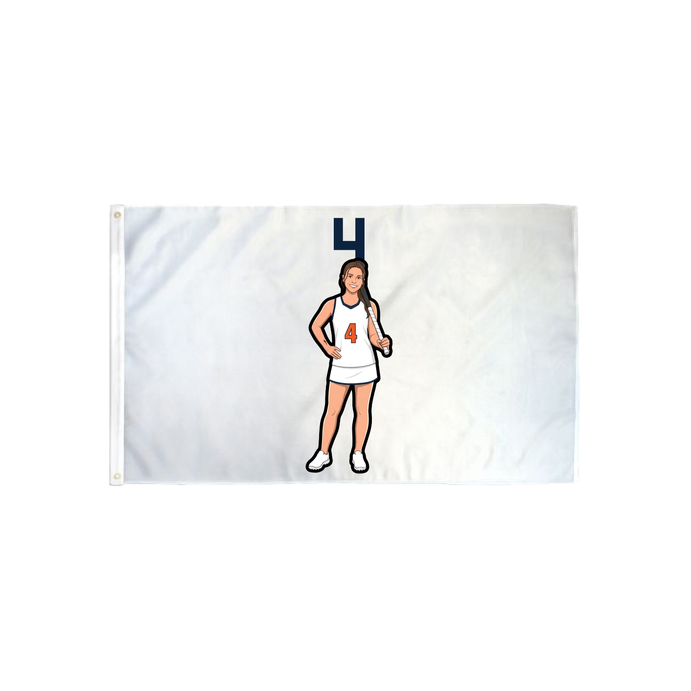 3x5 Flag — Number Top in Classic