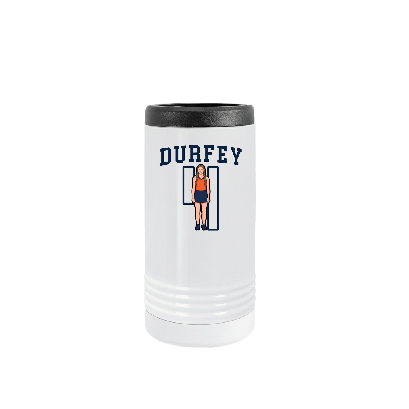 Slim Beverage Holder — Shirsey in White
