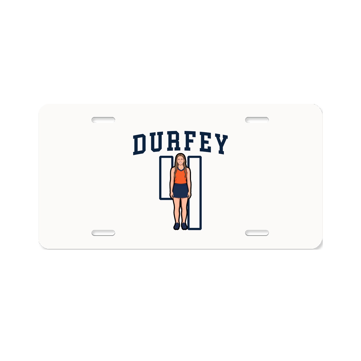 License Plate — Shirsey in Classic