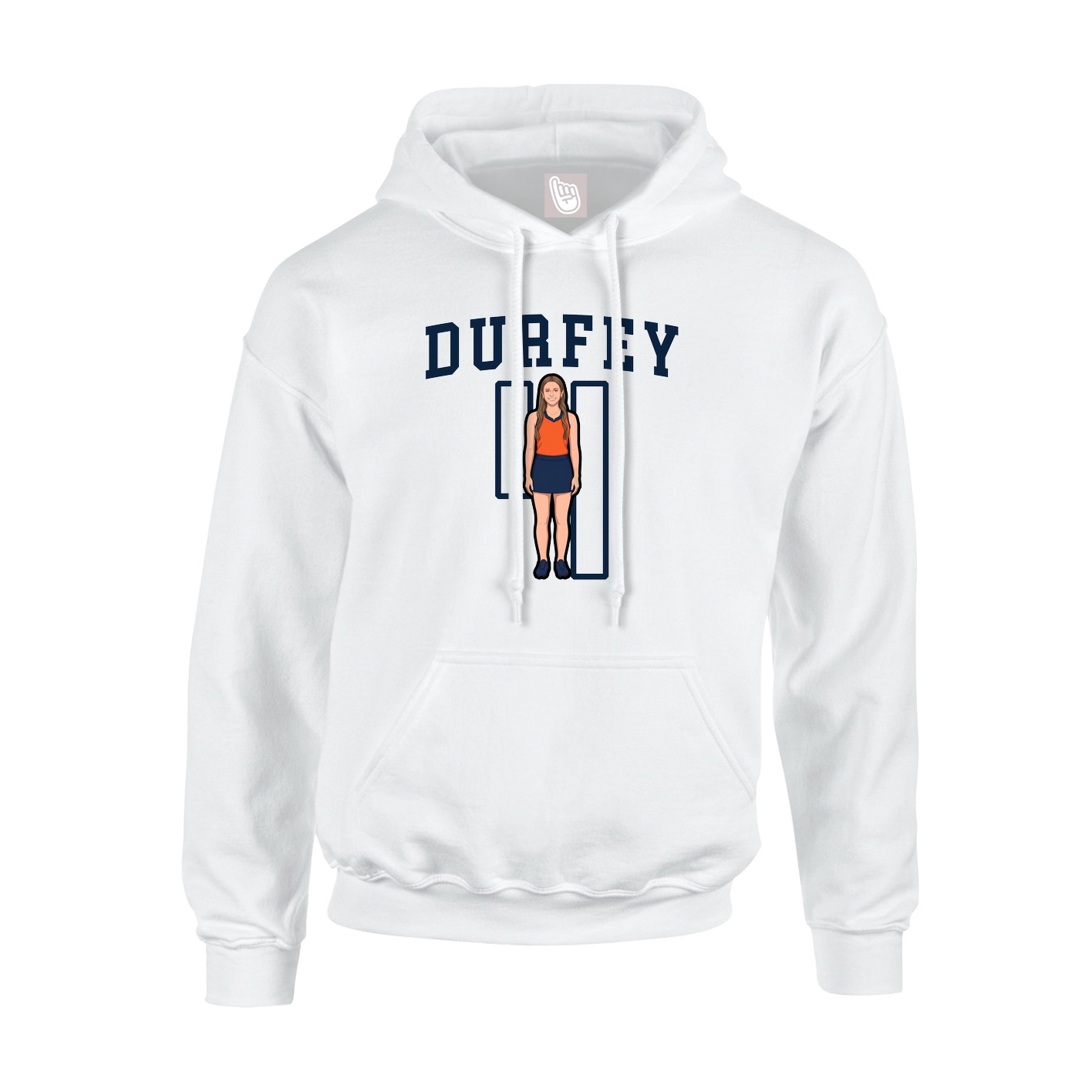 Youth Hoodie — Shirsey in White