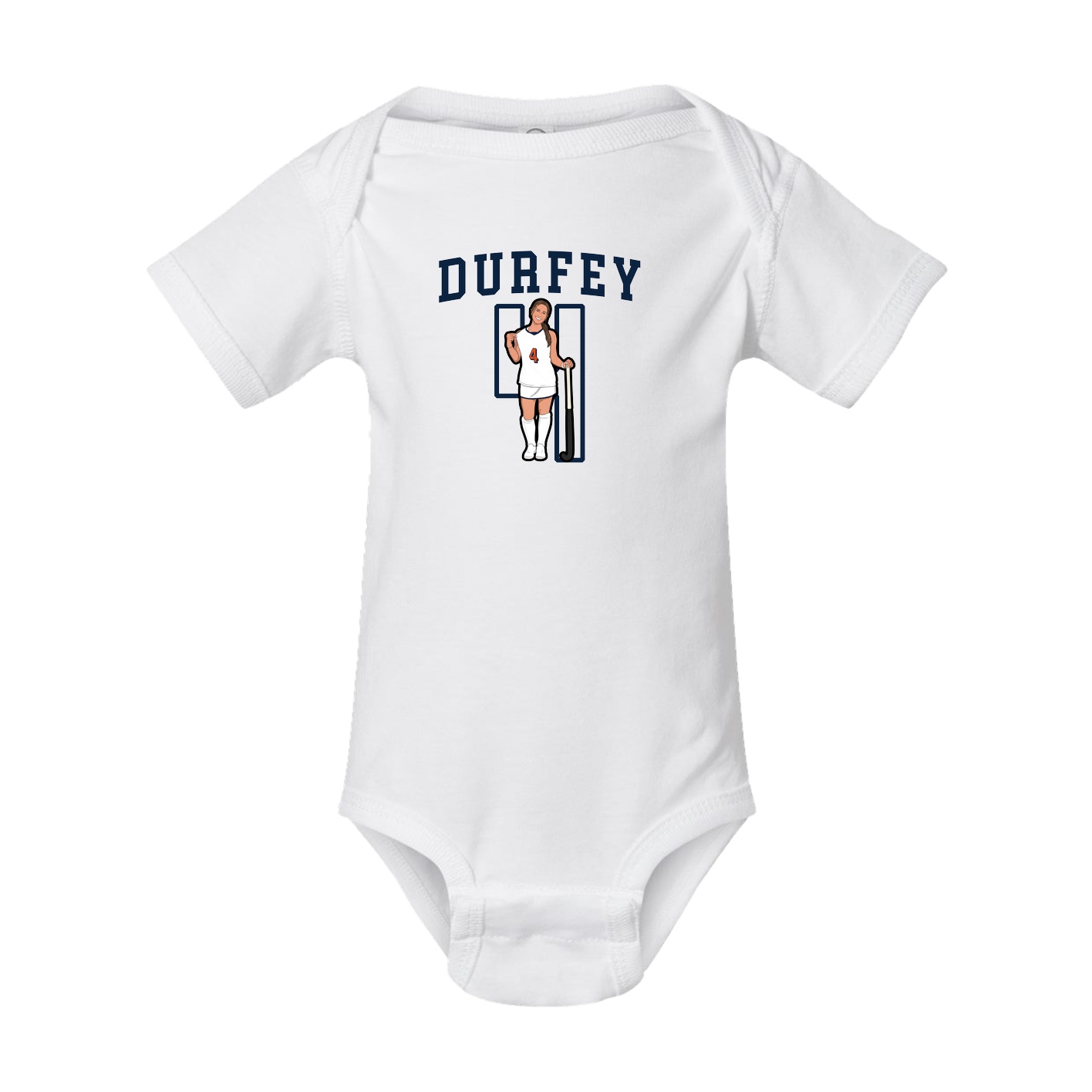 Baby Onesie — Shirsey in White