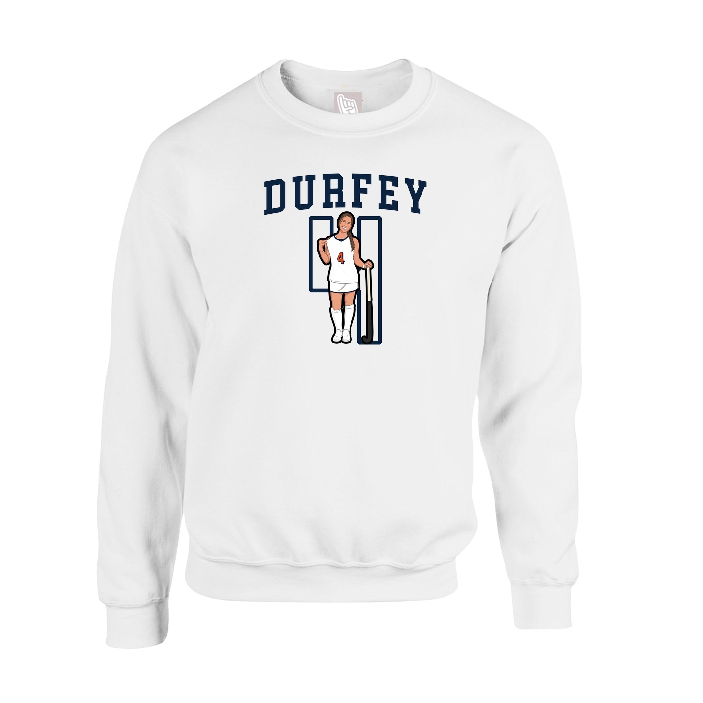 Fleece Crew — Shirsey in White