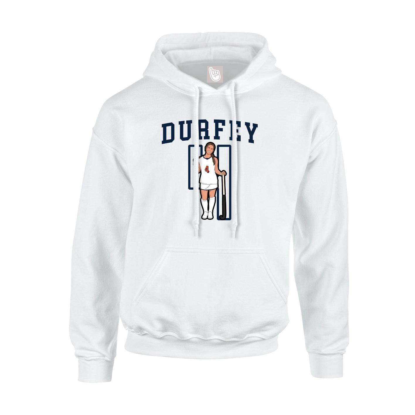 Youth Hoodie — Shirsey in White