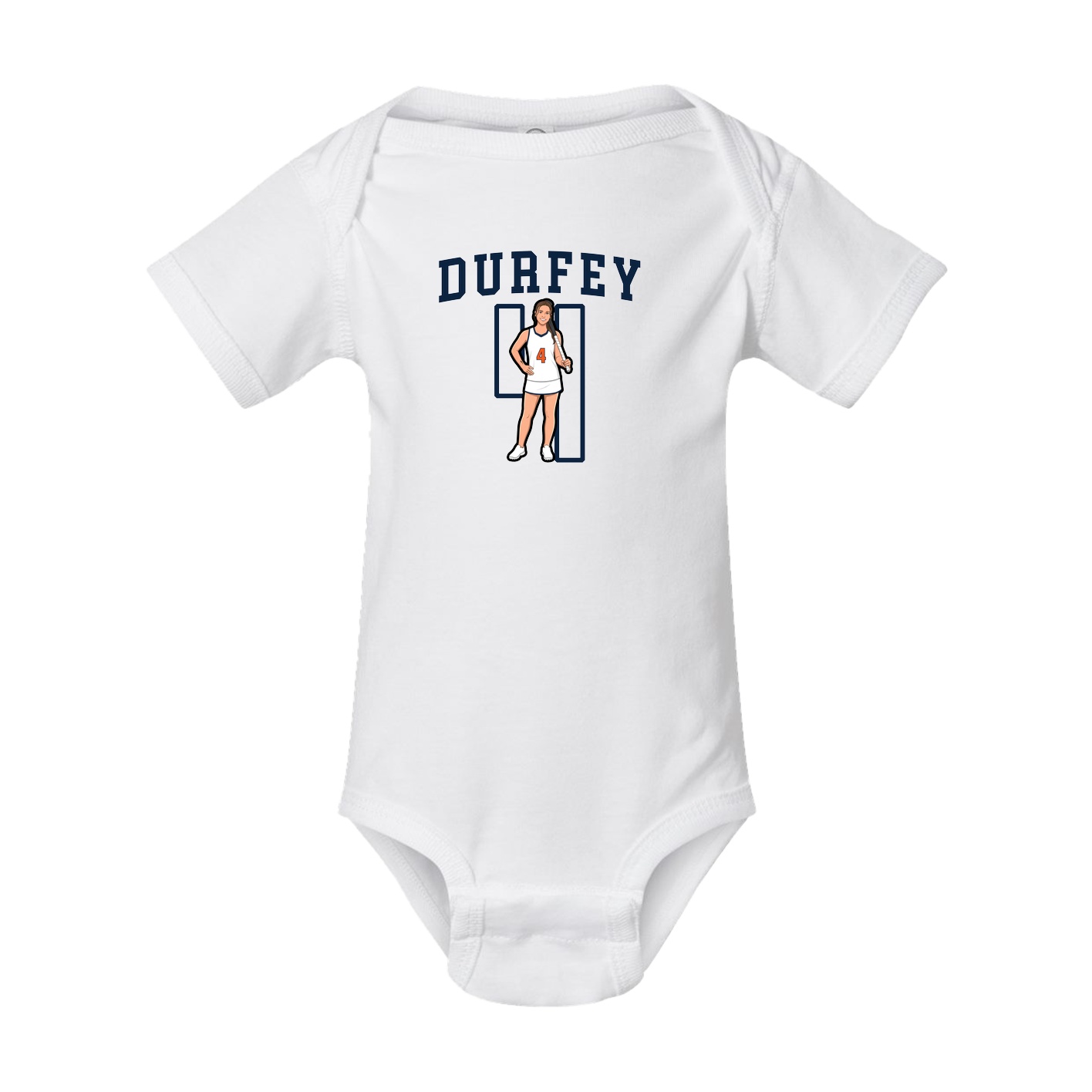 Baby Onesie — Shirsey in White