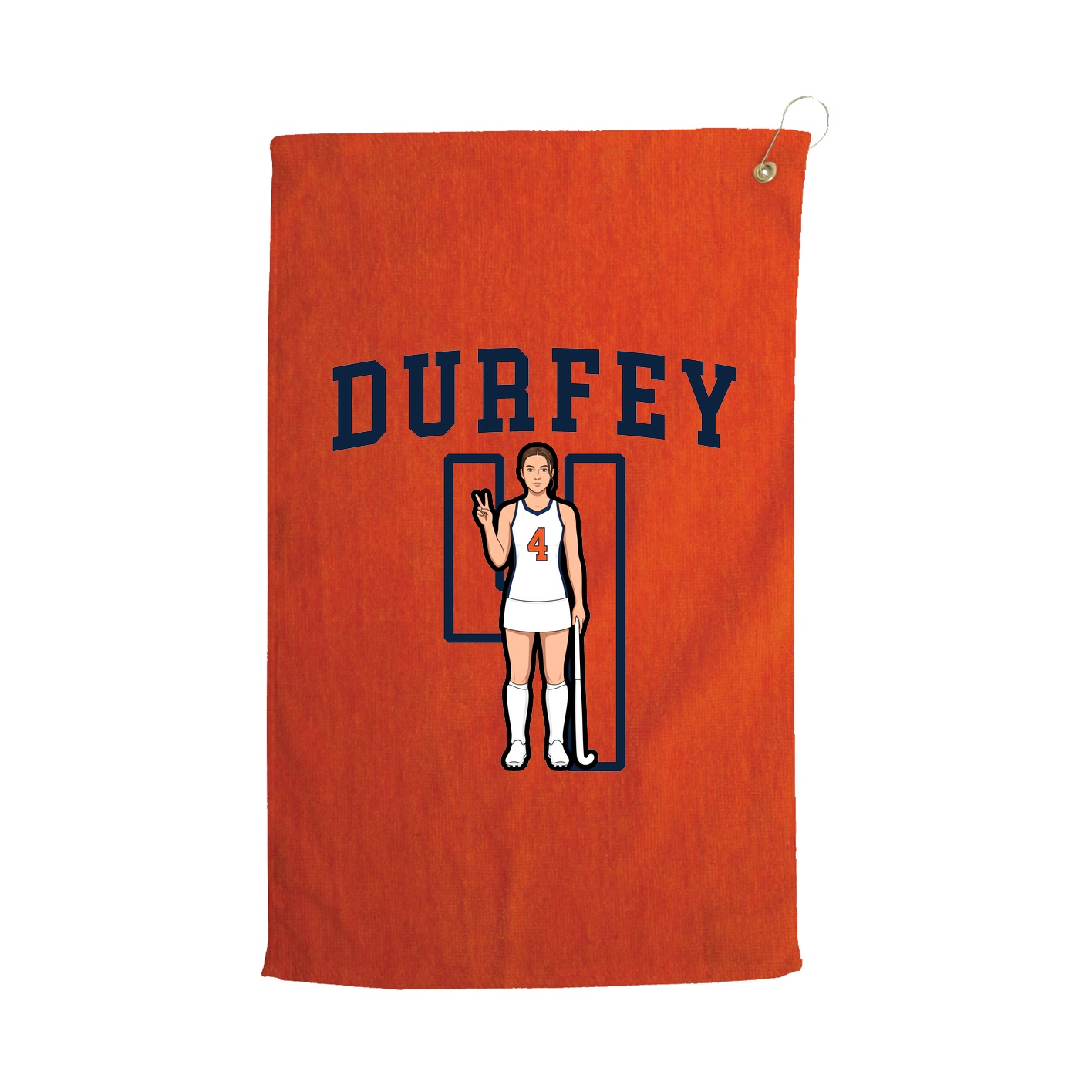 Golf Towel — Shirsey in Orange