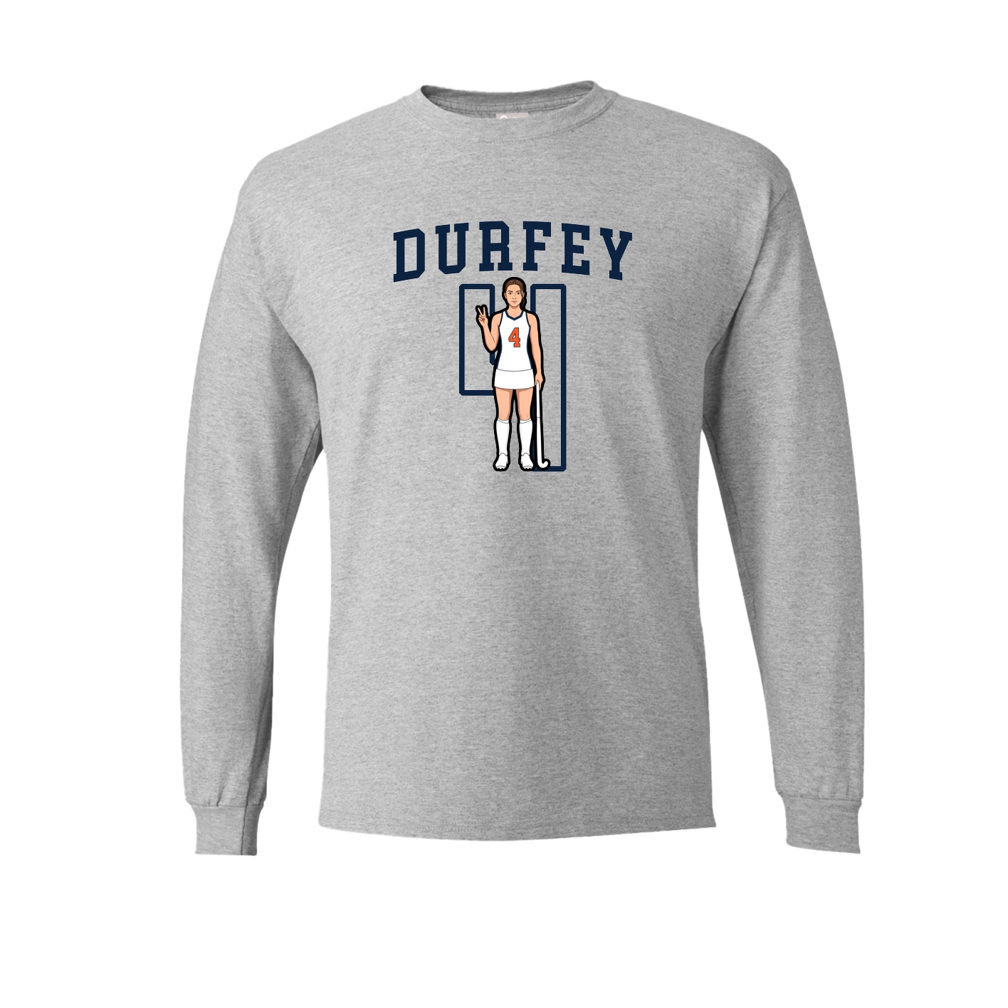 Long Sleeve Tee — Shirsey in Grey