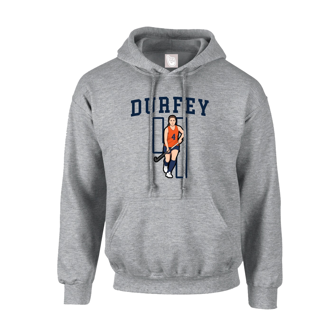 Youth Hoodie — Shirsey in Grey