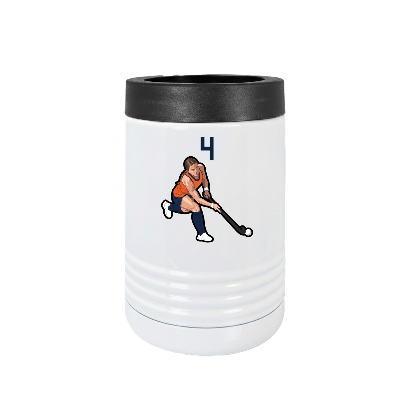 Beverage Holder — Number Top in White
