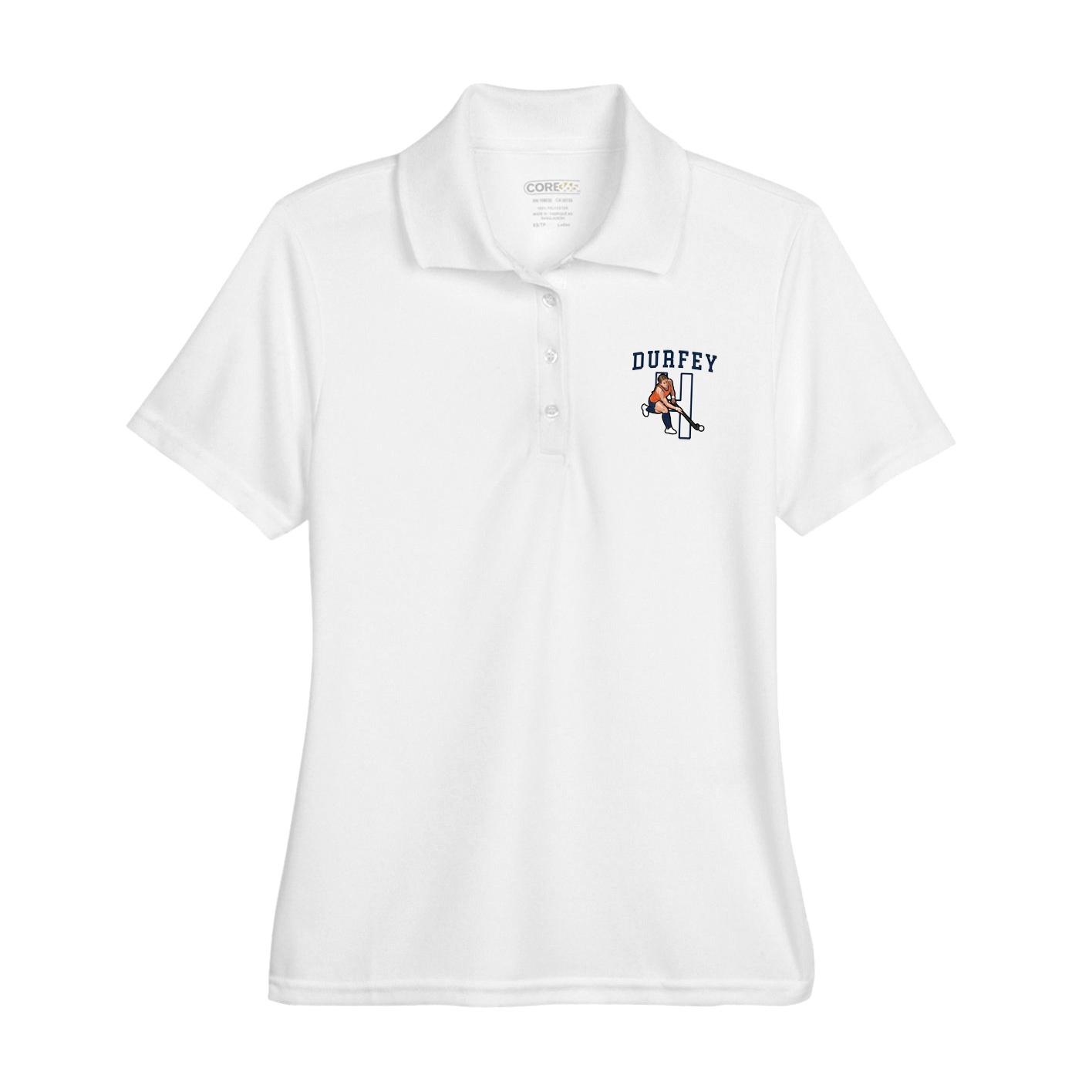 Womens Performance Polo — Shirsey in White