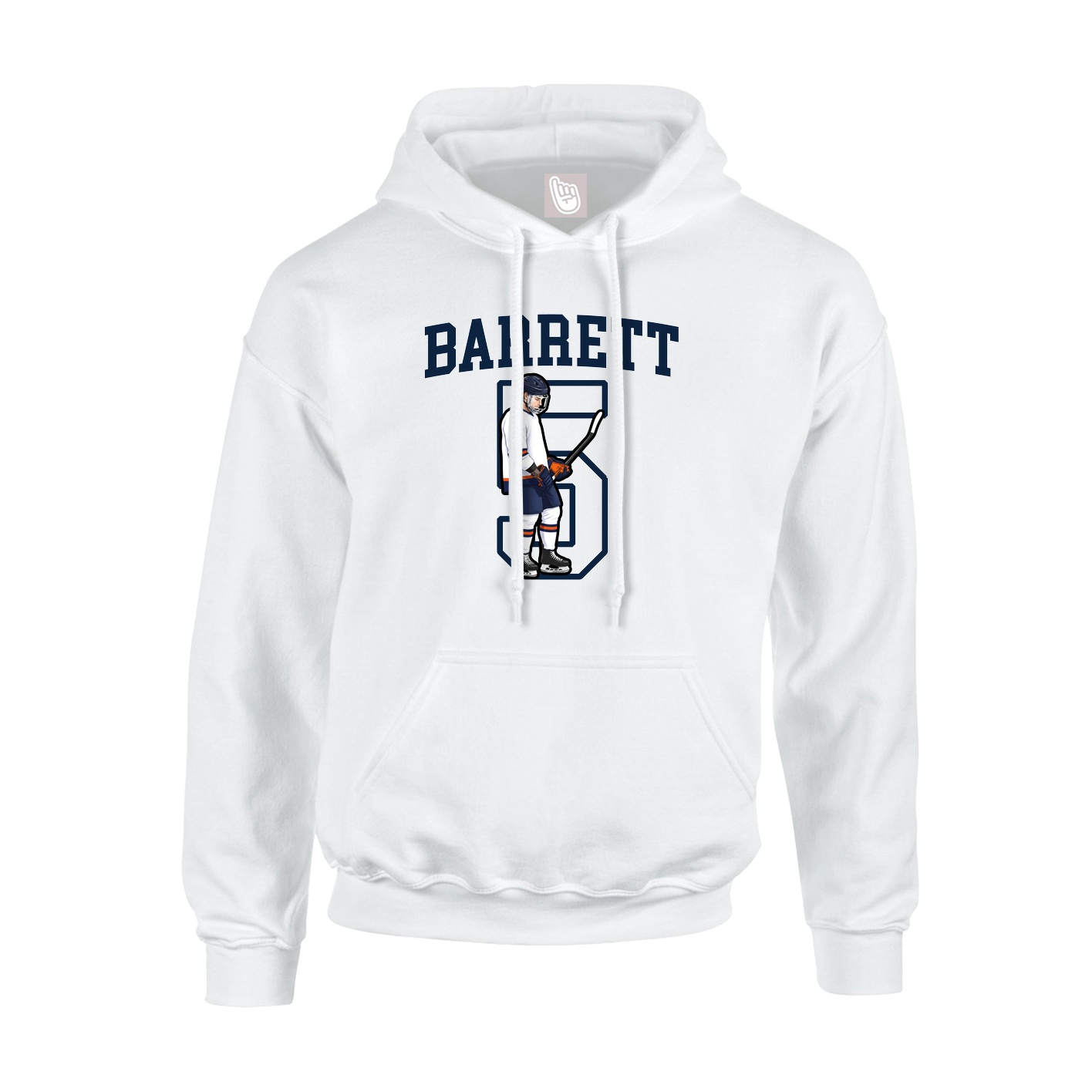 Youth Hoodie — Shirsey in White