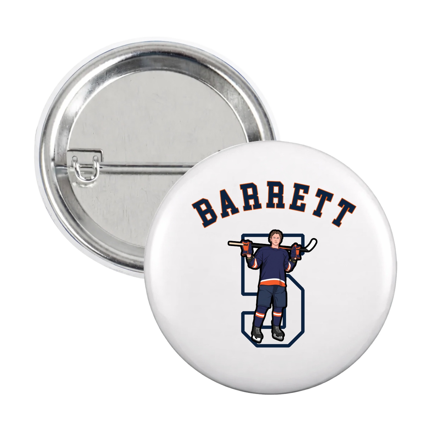 Game Day Button — Shirsey Arch in White