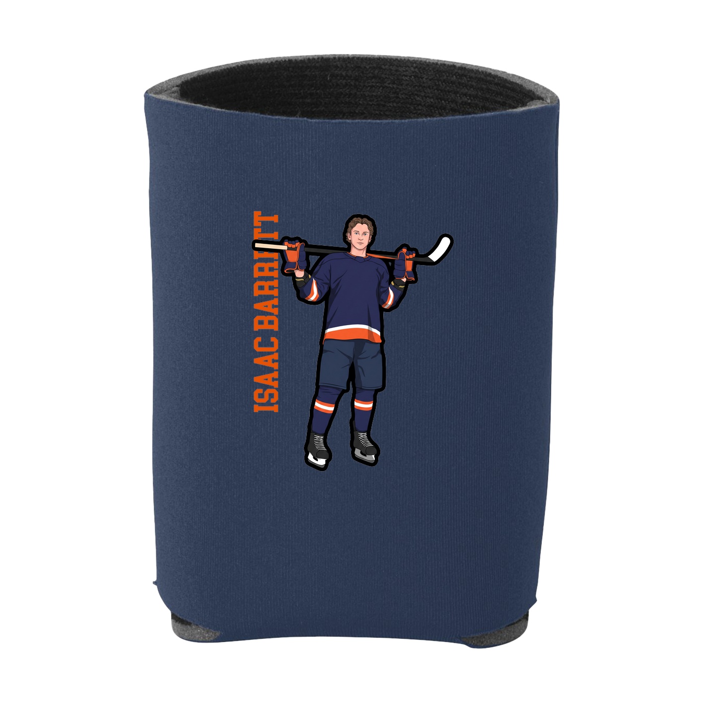 Can Holder — Name Vertical in Navy
