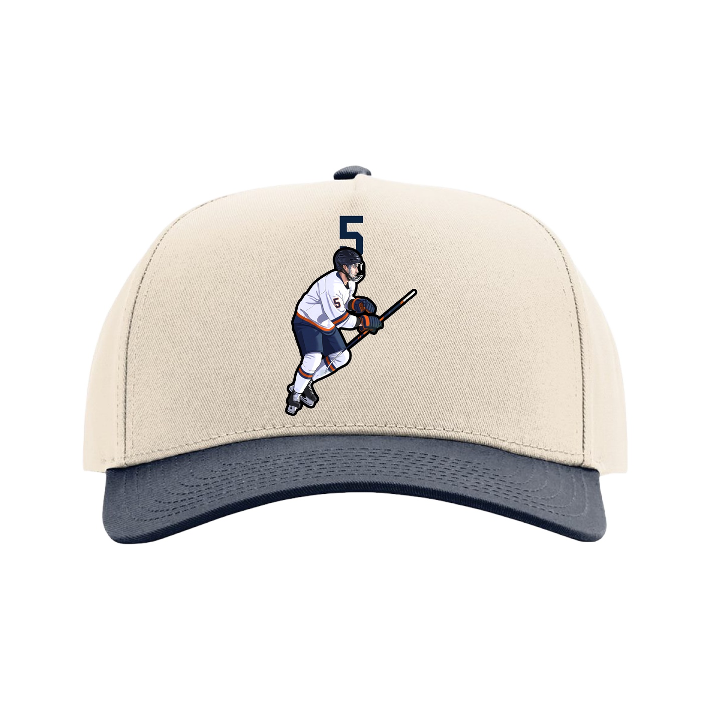 Full Fabric Five-Panel Champ Cap