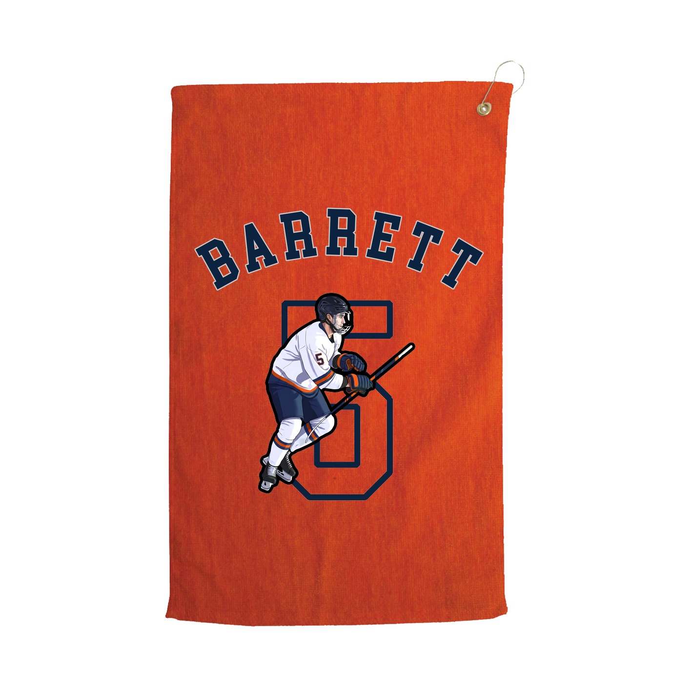Golf Towel — Shirsey Arch in Orange