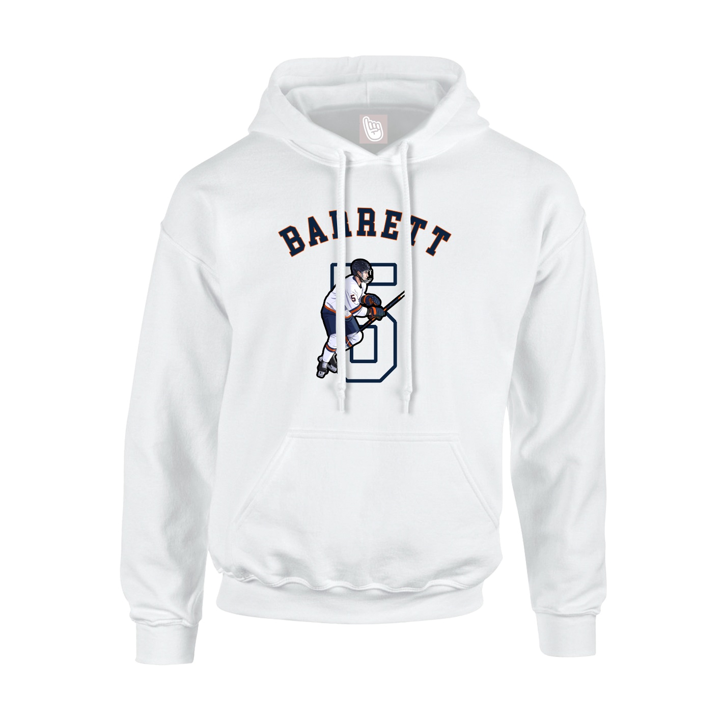 Youth Hoodie — Shirsey Arch in White