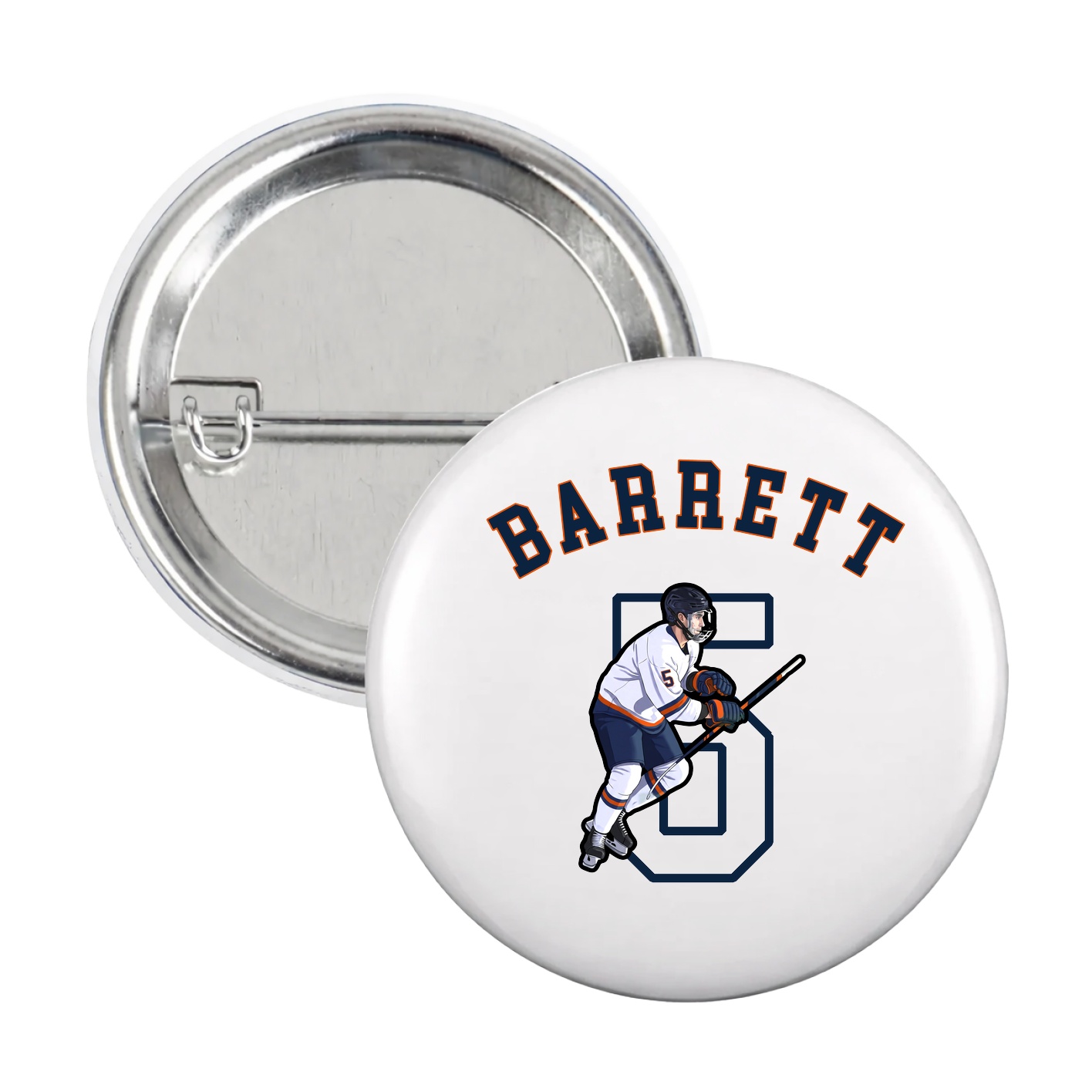 Game Day Button — Shirsey Arch in White